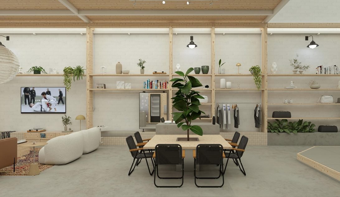 Lounge de convivência